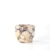 Simple Calacatta Marble candle holder, stylish home decor