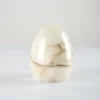 Egg-Shaped Onyx Tap Lamp – Unique Stone Table Light with Natural Patterns