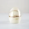 Elegant Egg-Shaped Onyx Table Lamp – Smooth Stone Finish