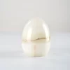Egg-Shaped Onyx Lamp – Natural Stone with Smooth Finish