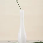 Modern White Onyx Marble Decorative Vase H23.5cm