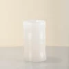 White Onyx Pen Holder 45-degree view with polished smooth surface