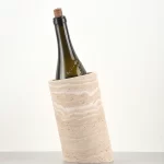 Travertine Marble Wine Holder