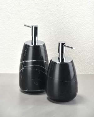 Black Marble Liquid Soap Dispenser