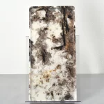 Patagonia Blanc Marble Stone Tray 38×18cm