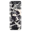 Top view of the Bvlgari Black marble tray, Piece B, showing its natural black-and-white veining.