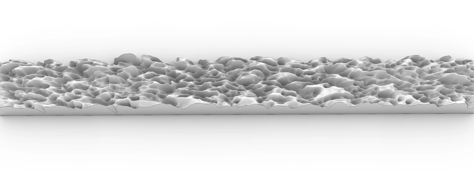 Generated bark-inspired relief texture model for marble carving